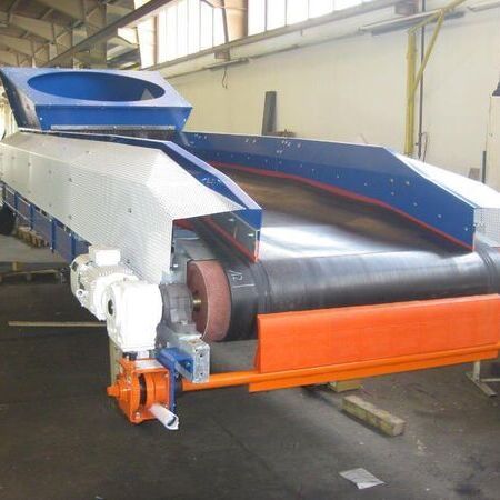 Belt conveyor lines